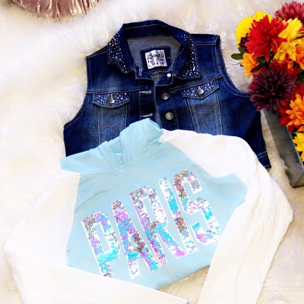JUSTICE Girls Top Bundle